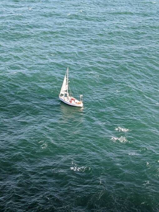 Yachtsman rescued off West Coast