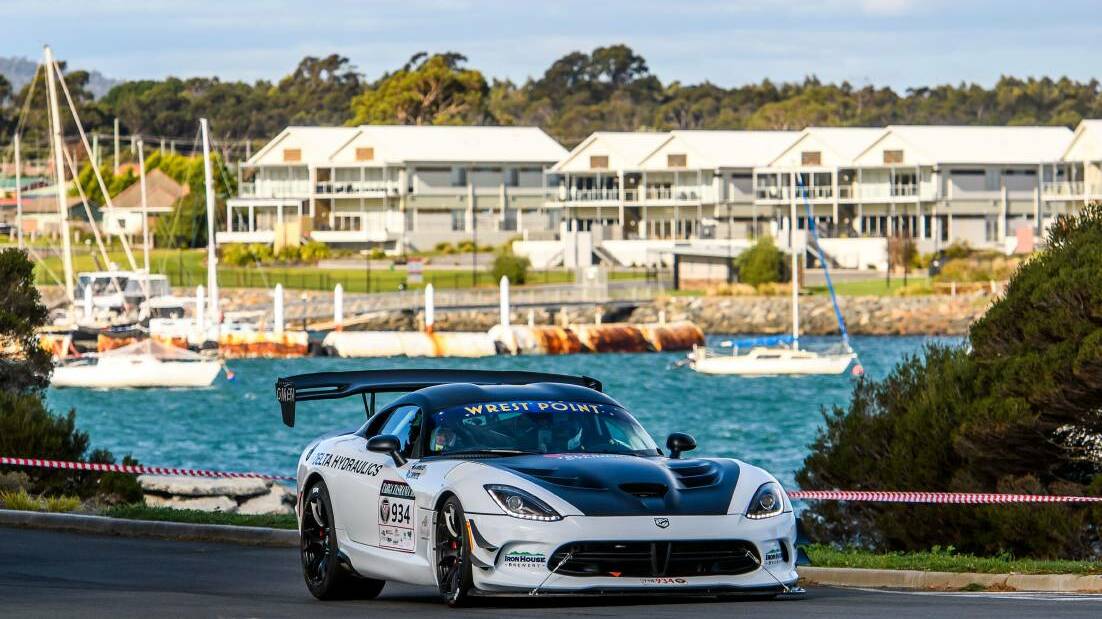 TRIBUNAL: The George Town stage was cut from this year's Targa course. Picture: Angryman Photography