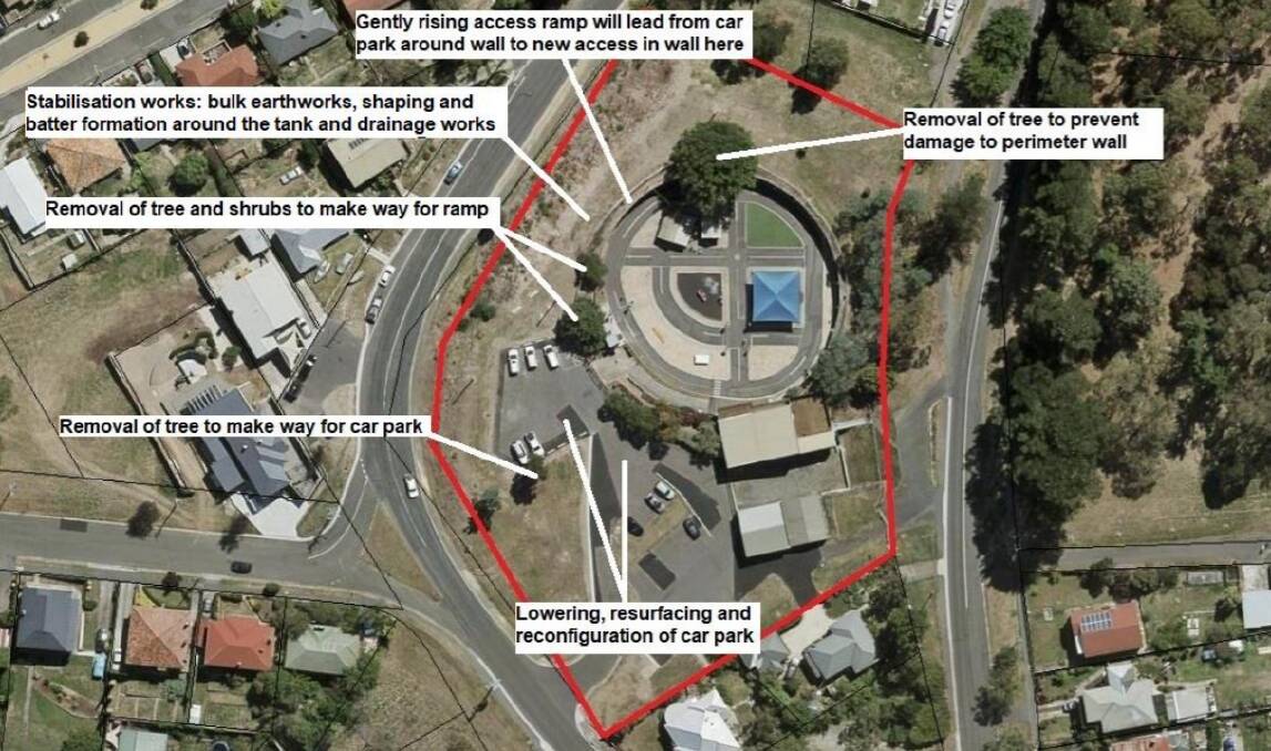 DA: The proposed works. Picture: supplied.