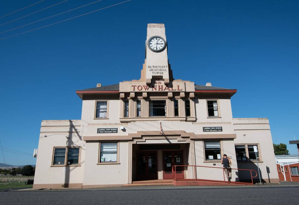 PETITION: The Campbell Town Hall on High Street. Picture: Paul Scambler.