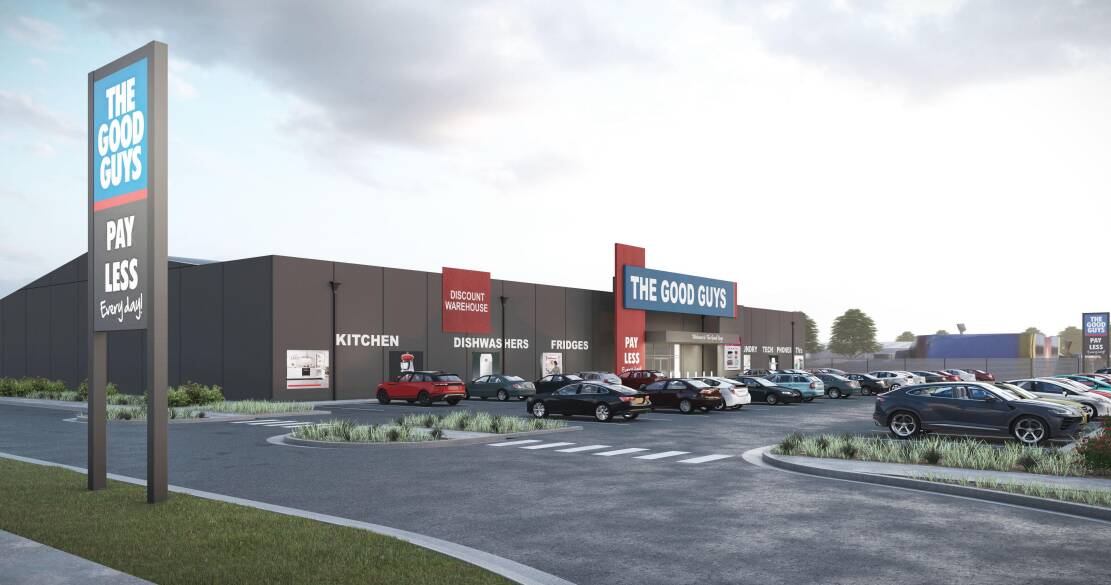 PLANS: An artist's impression of The Good Guys store that could be built at Invermay. Picture: supplied.