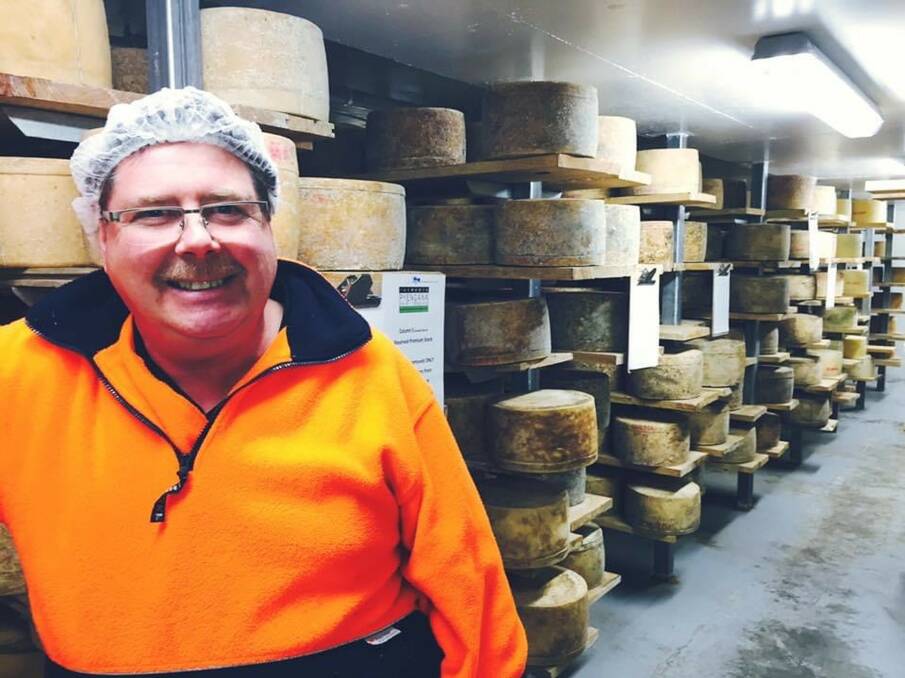 VALE: Guy Clark pictured a week before he was killed at his workplace Pyengana Dairy. Picture: supplied