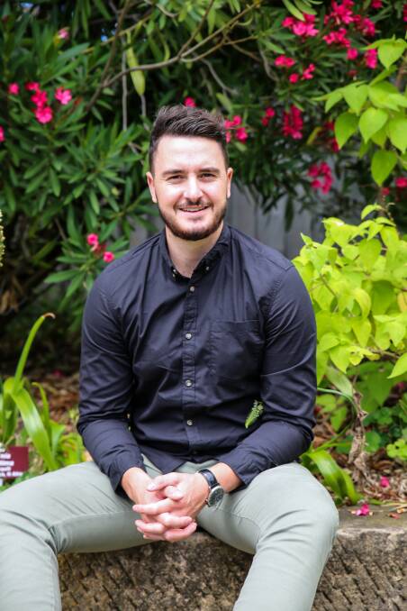 RECOGNITION: SPEAK UP! Stay ChatTY founder Mitch McPherson won Tasmania's 2020 Men's Health Award for his work in mental health. Picture: supplied.