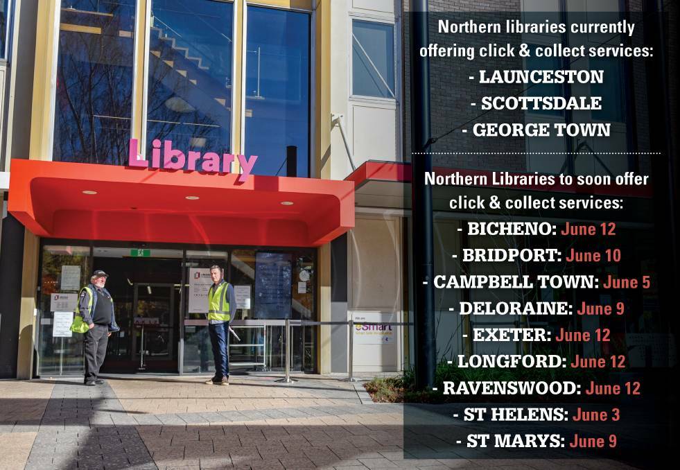 Libraries reopening internet access and home library services