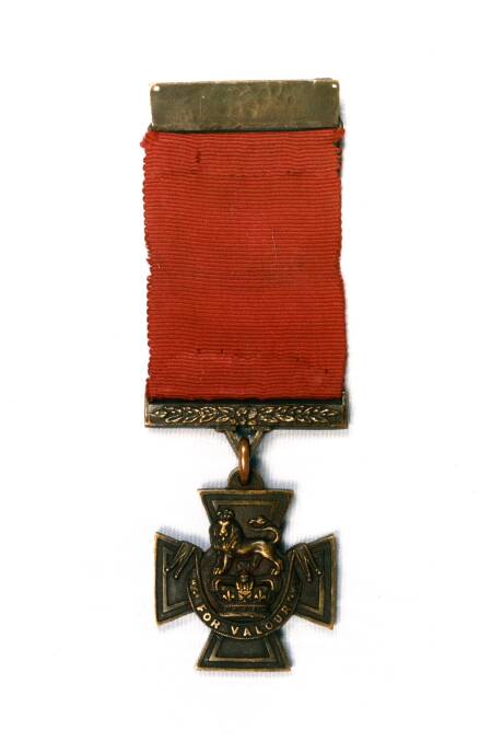 Lewis McGee's Victoria Cross that is held in the collection.