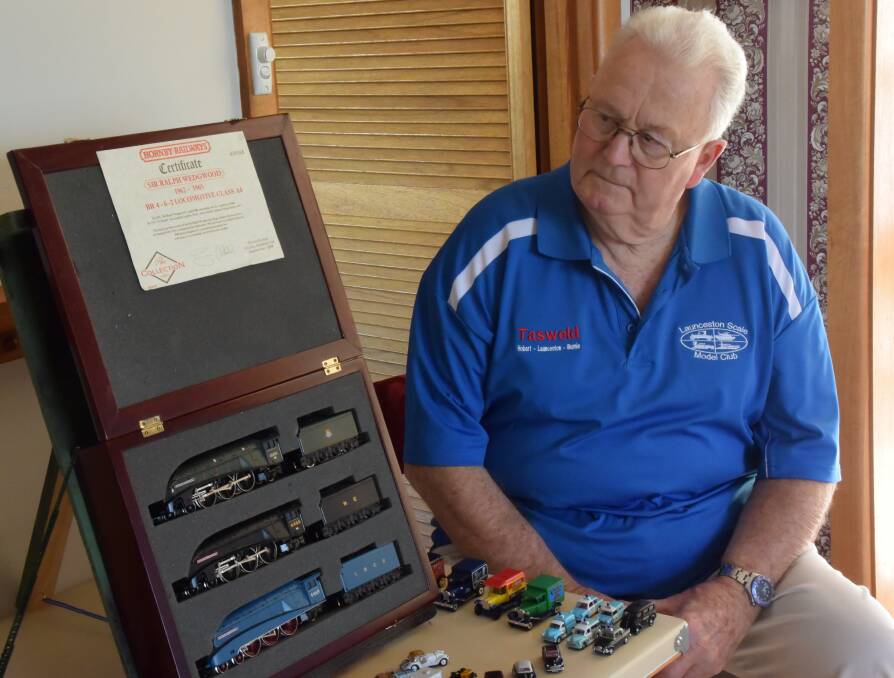 Mr Anderson and the Sir Ralph Wedgwood trilogy, perhaps the prize set of trains in his collection.