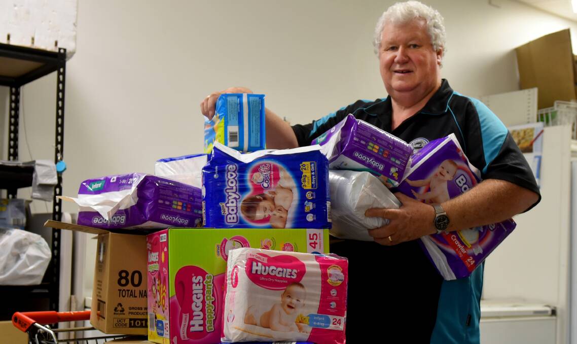 THE ESSENTIALS: Launceston Benevolent Society chief executive John Stuart says that money donated to The Examiner's Winter Relief Appeal will go towards household essentials that some people could not otherwise afford.