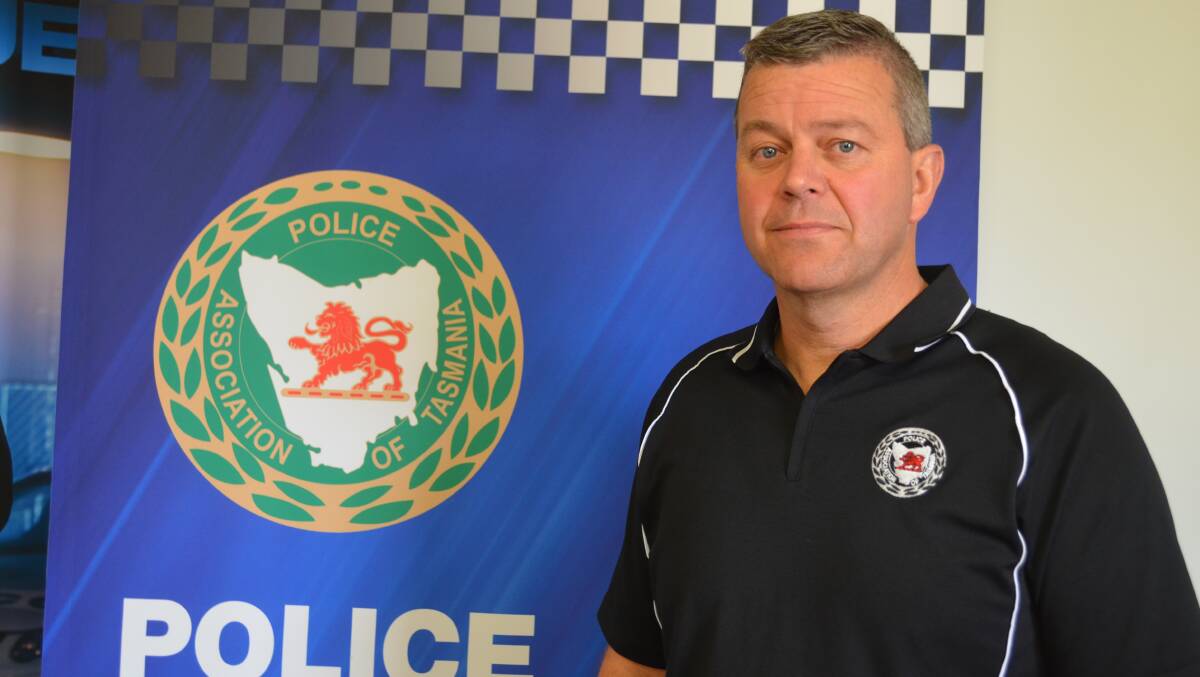 Police Association of Tasmania president Colin Riley