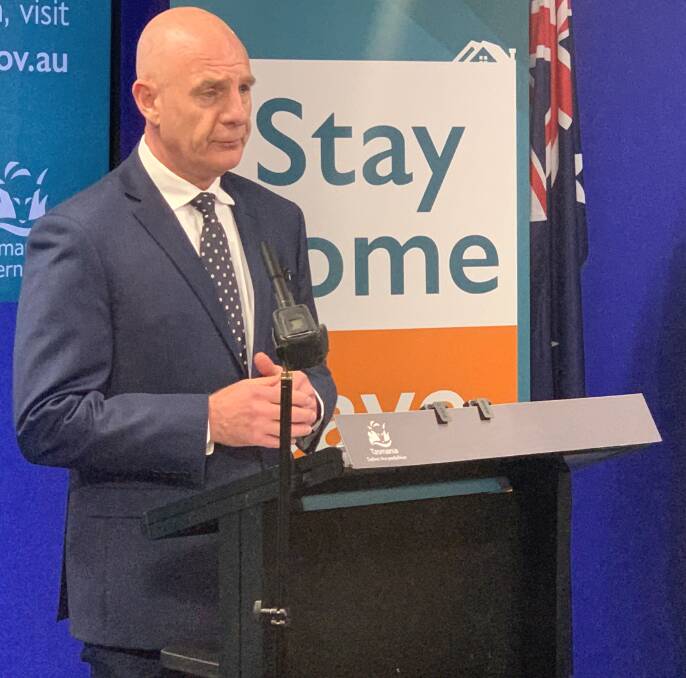 PLAN AHEAD: Premier Peter Gutwein says the state's recovery plan would focus on two main areas: economic recovery and social support during recovery. 