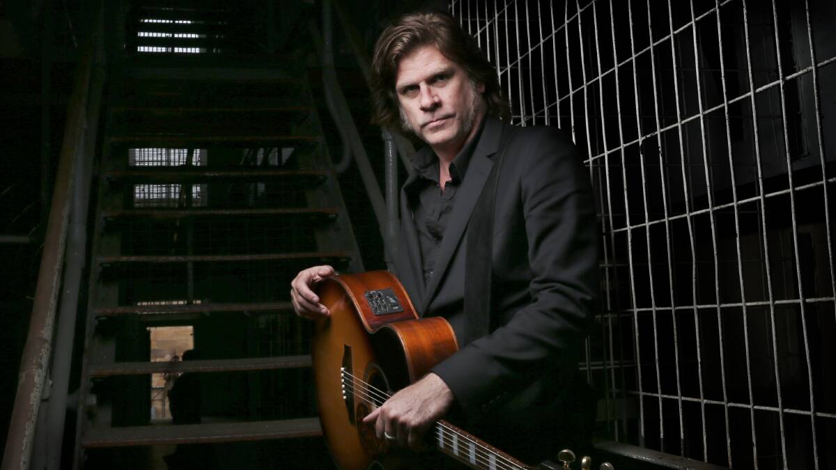 Tex Perkins' new Johnny Cash show will see him perform at some of the country's best known prison sites including Port Arthur.
