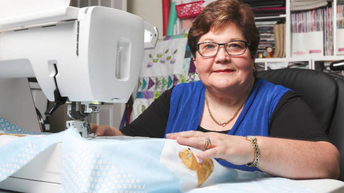 Devonport’s Vicki Purnell creates embroidered keepsakes for parents of stillborn babies.