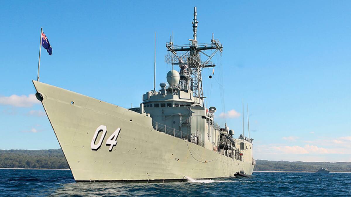 NO DEAL: HMAS Darwin will not be scuttled off the East Coast after the state government refused the offer by the federal government. Picture: supplied