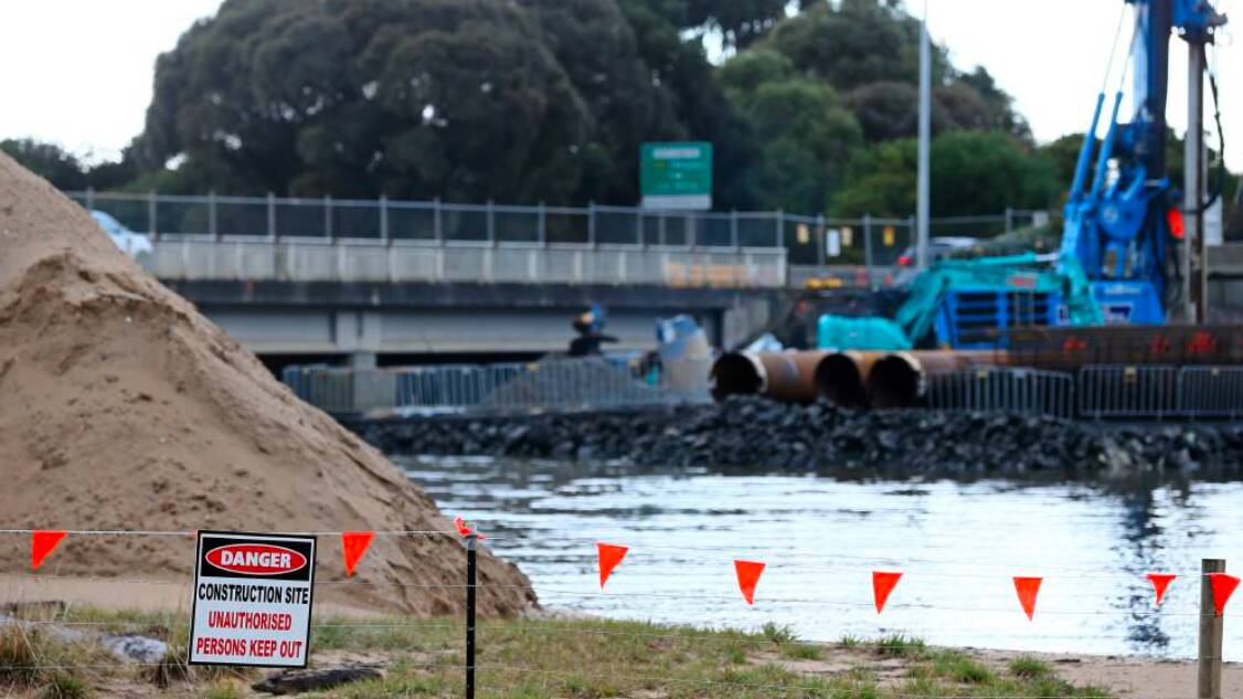 Flood damage has forced the closure of a lane on the Cam River Bridge, causing commuters significant delays.