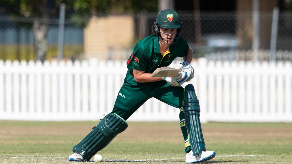 Top honours: Spencer Hayes represented Tasmania at the under-17 nationals last year. Picture: Brody Grogan