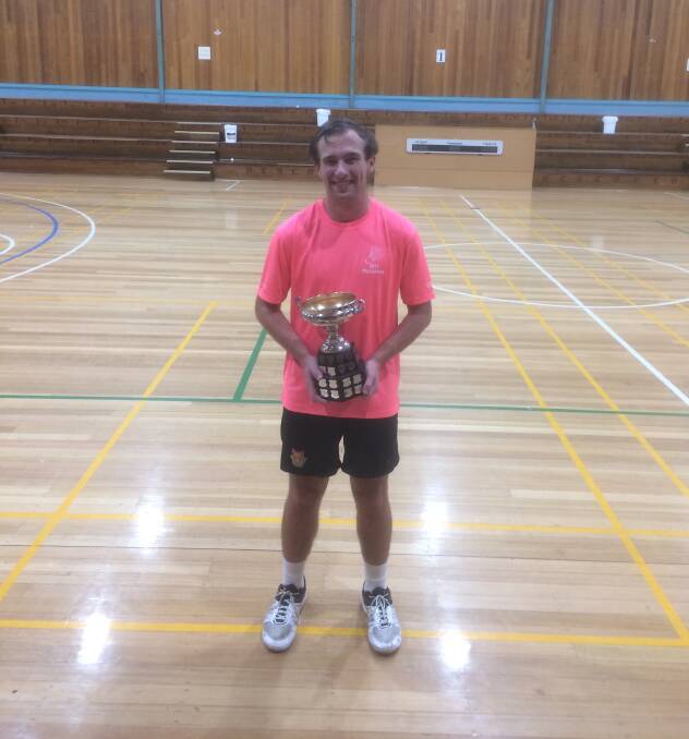 Back to back: Josh Partridge defended his Northern Singles title.