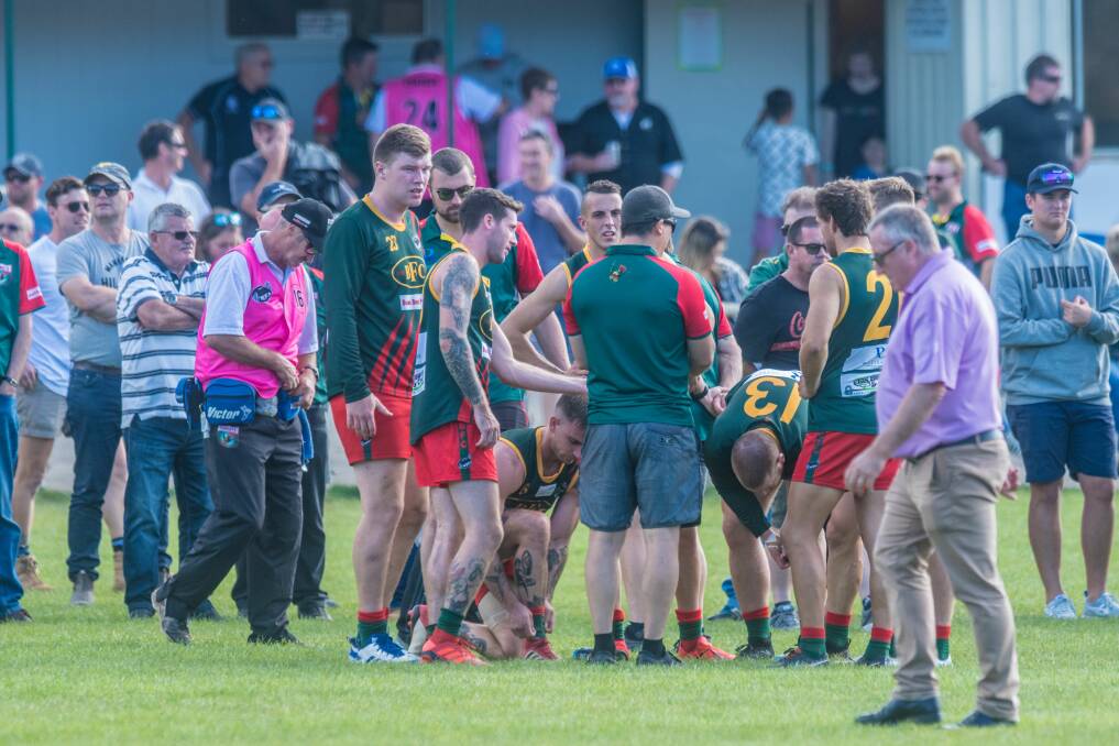 Bridgenorth after trailing by three points at quarter time.  