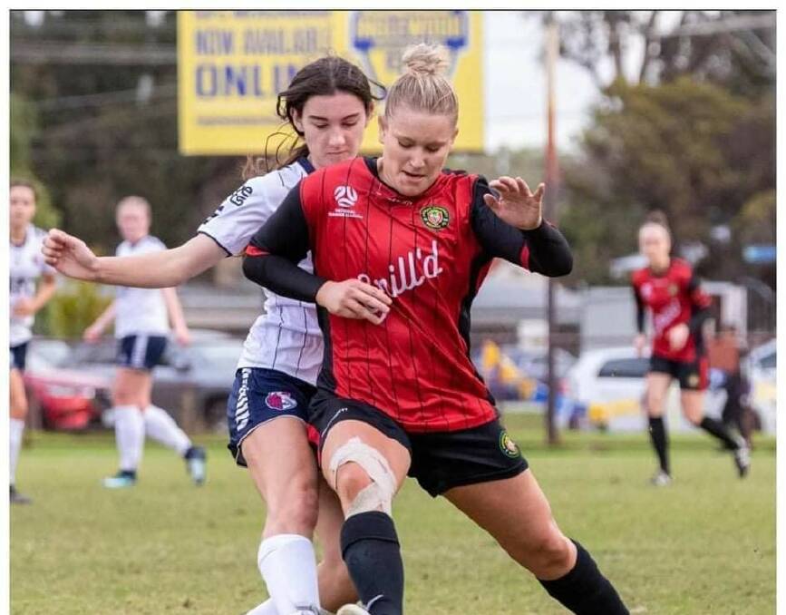 NEW PLAYER: Former Perth Glory player Ellie La Monte will join Launceston United's ranks in the upcoming WSL season. Picture: Facebook