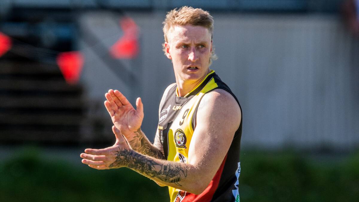 Bona fide star: Jordan Cousens missed almost all of last year with a troublesome knee and starred in 2020. Picture: Phillip Biggs