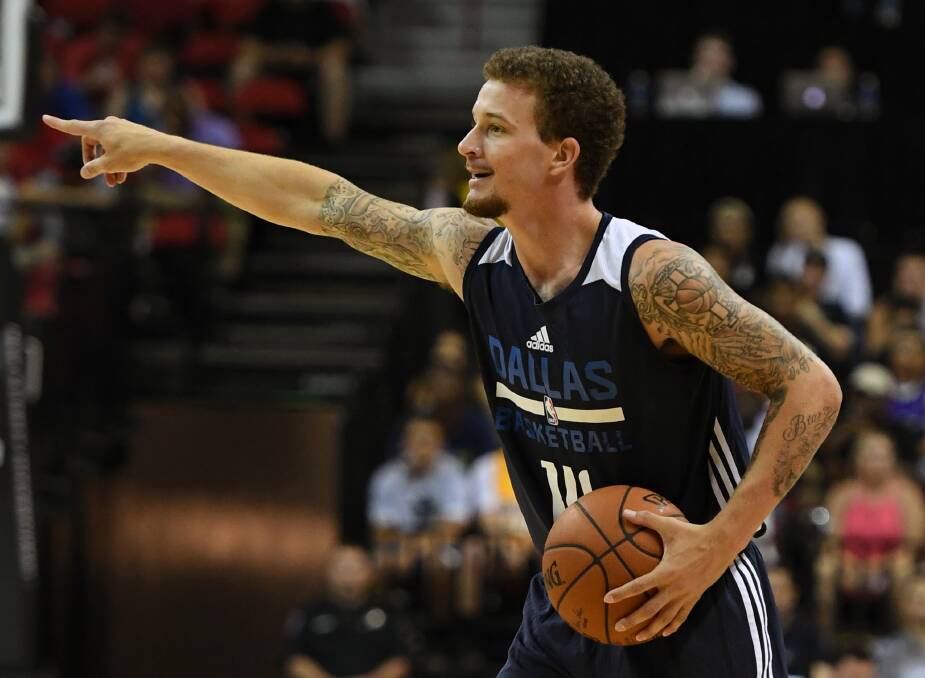 ON POINT: Tasmania JackJumpers signing Josh Adams in action for the Dallas Mavericks. Picture: Getty Images