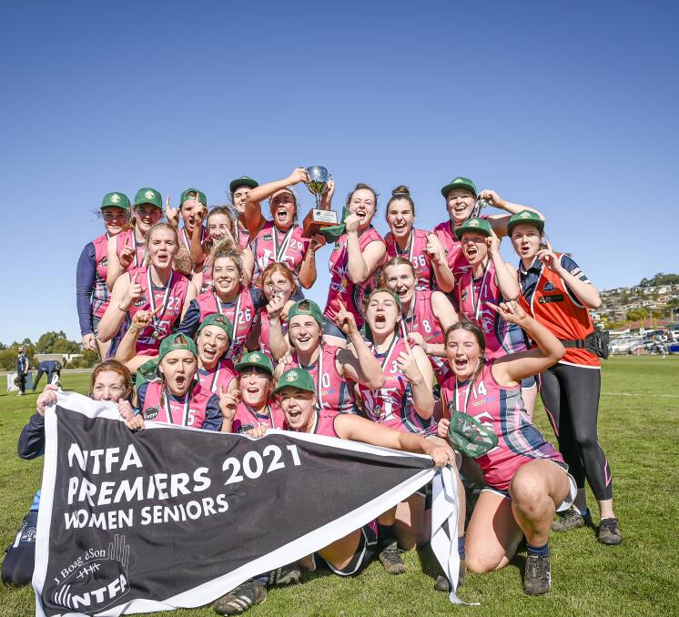 Launceston's women's side made the successful jump from TSLW to NTFAW. Picture: Craig George