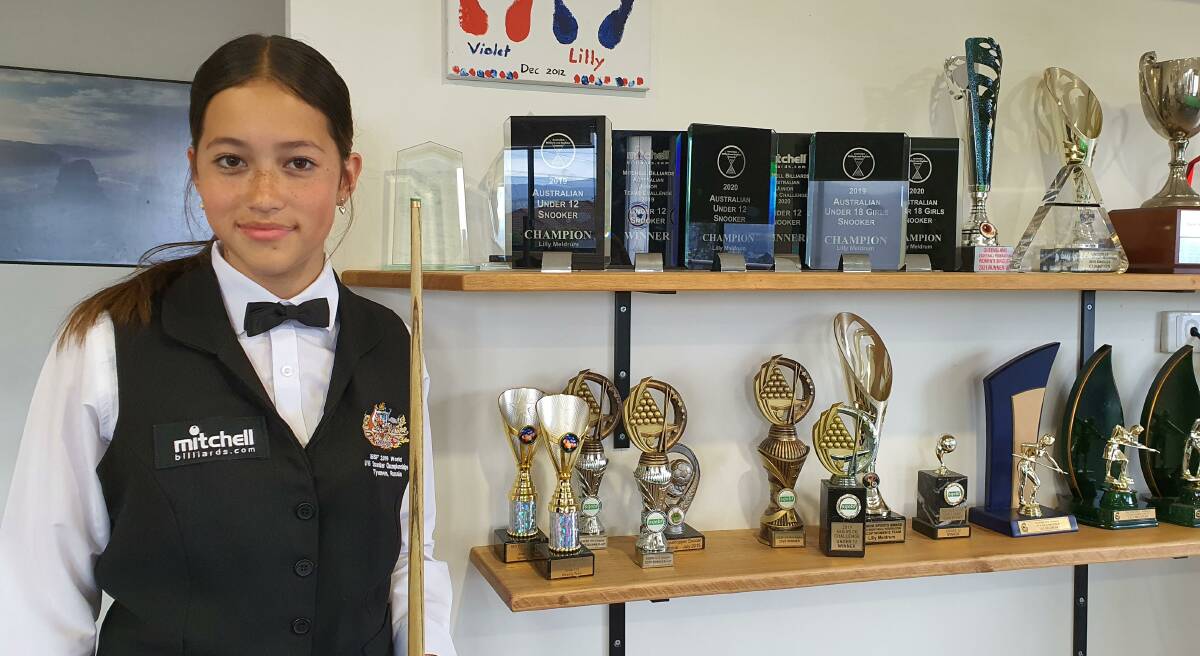 Lilly Meldrum has achieve a lot during her short snooker and pool career. Picture: Supplied