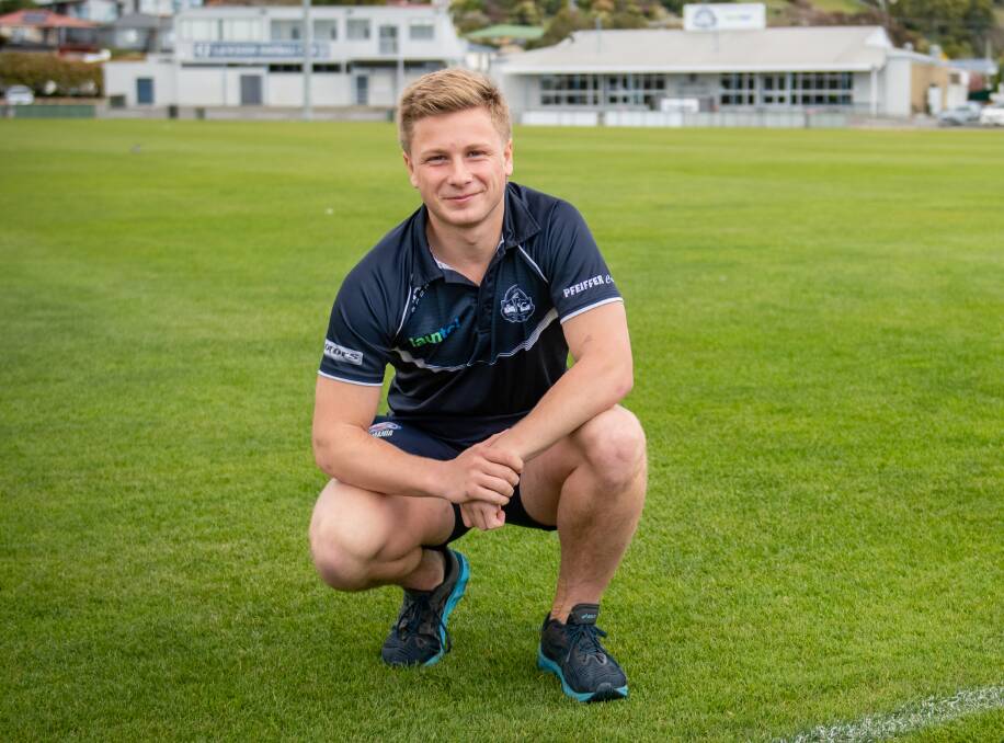 2022 development league premiership captain Liam Canny is expected to play a big part in Launceston's future. Picture by Paul Scambler
