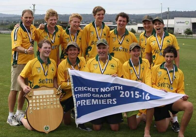 Victorious: South Launceston's winning 2015-16 premiership third grade side. Picture: Facebook