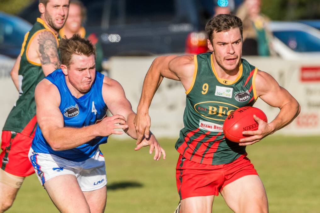 Zany: Matthew Zanetto has been in fantastic form for the Parrots this season. Picture: Phillip Biggs