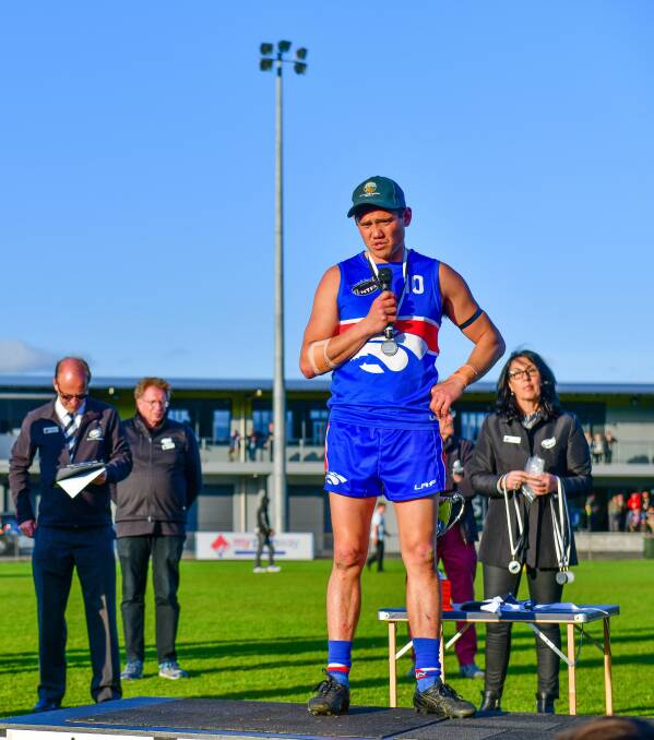 Repeat History: 2018 South Launceston premiership coach Leigh Harding is hoping to be victorious once again come next Saturday. Picture: Scott Gelston.