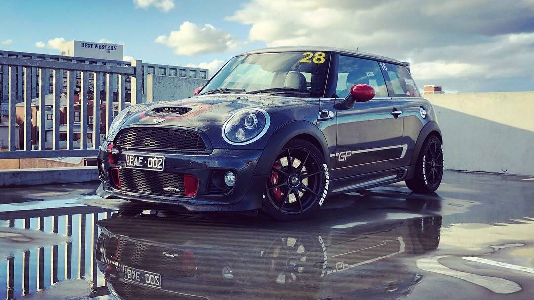 Price's pride and joy, the Mini GP, of which there are only 30 in Australia.