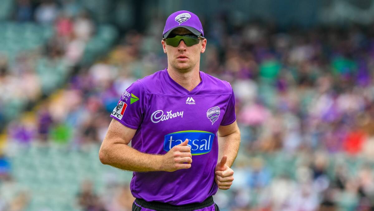 BACK IN: Tom Rogers has re-joined the Hobart Hurricanes for BBL11. Picture: Phillip Biggs