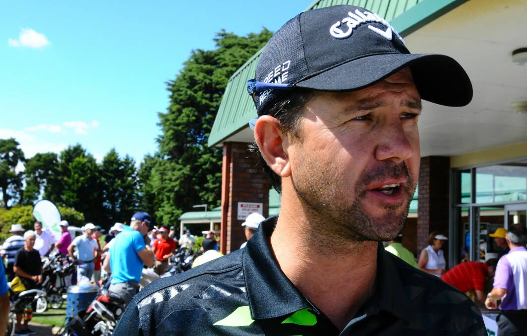 Ricky Ponting at a Mowbray golf event in 2014. Picture: Neil Richardson