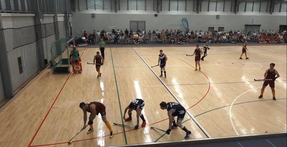 Action at the Australian Indoor Hockey Festival 2019. Picture: Facebook