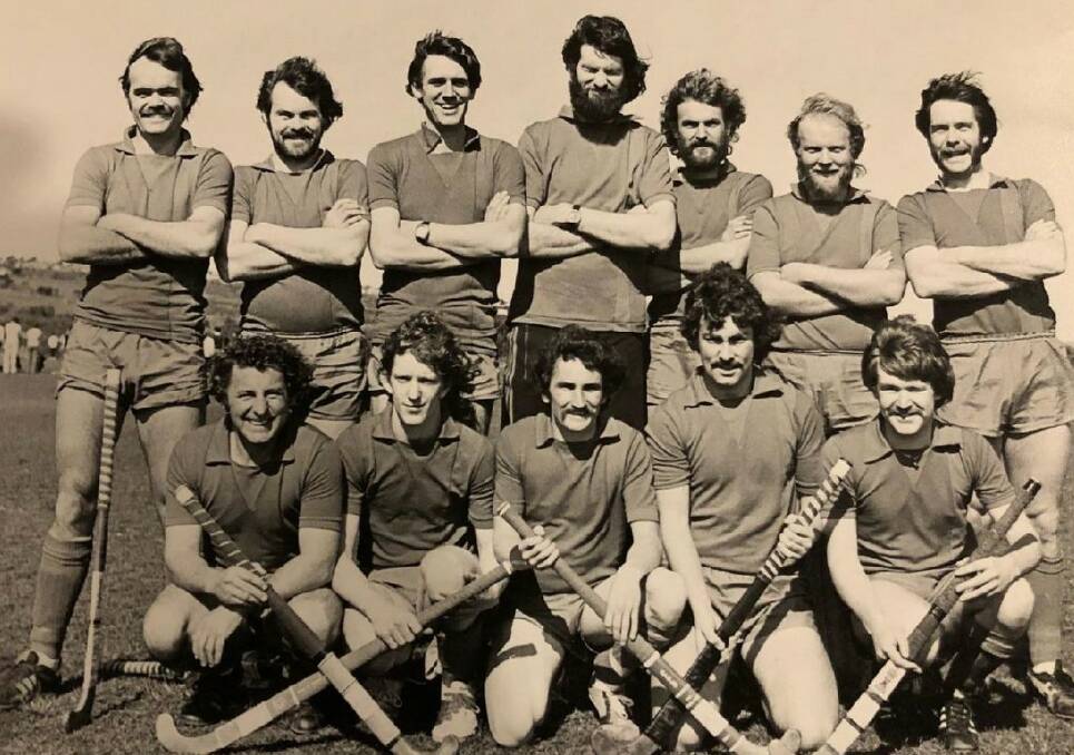Kevin (front left) featured in Queechy's first A-grade premiership in 1978.