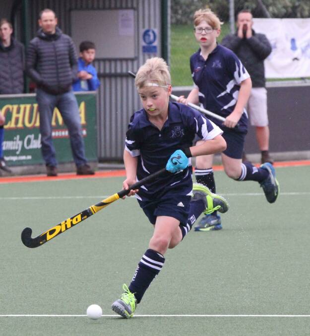 Drive: Launceston City's Darcy Carless has been nominated for The Examiner's Junior Sports Awards for his hockey prowess. 