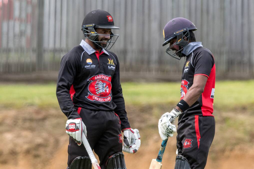 A welcome partner: The dynamic duo of Thanuka Dabare and Dilan Jayalath will add Brett Geeves to their ranks this week. Picture: Phillip Biggs