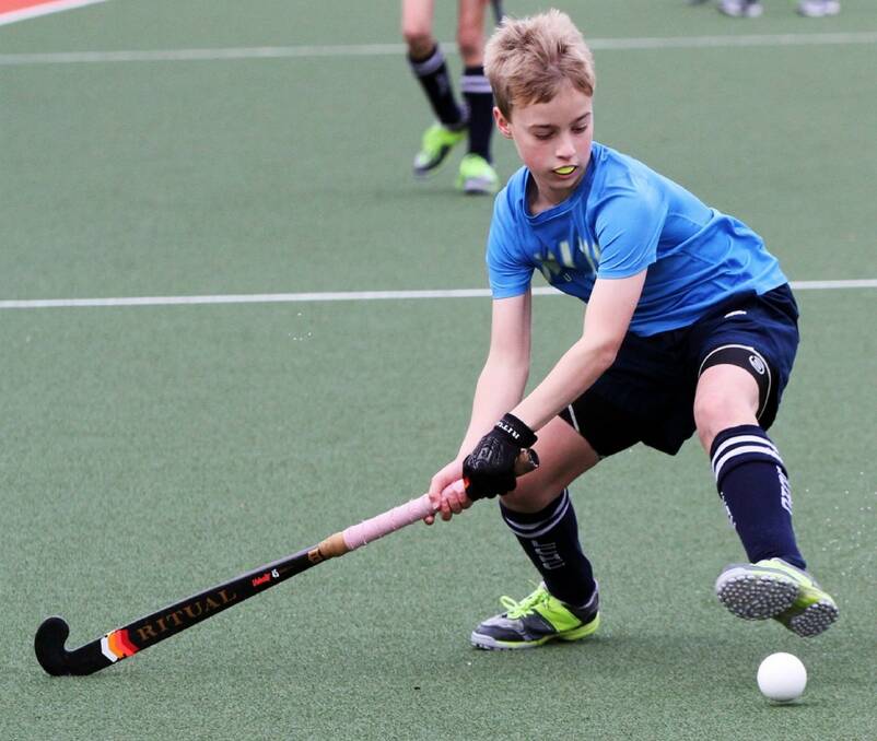 On the attack: Launceston City's Darcy Carless is among one of three City players to be named in Tasmania's under-13 squad. Picture: Supplied.