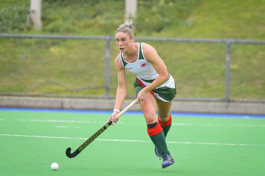 Star: West Devonport's Samantha Lawrence's star quality has shone through at regular times this season, proving her worth to the side. Picture: Simon Sturzaker
