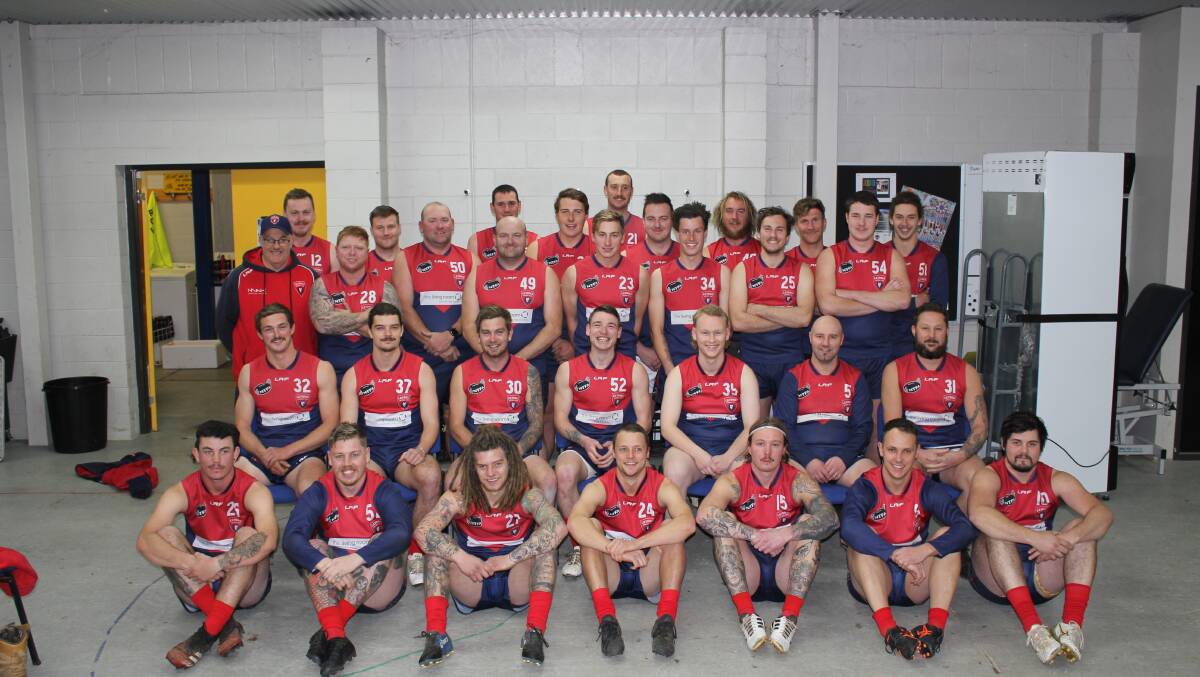 Lilydale's reserves team throughout the year. Picture: Supplied.