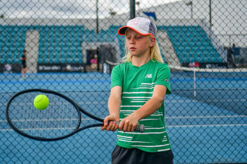 Looming Large: Newstead's Oliver Carswell is set for the Australian under-11 championships in June and July. Picture: Scott Gelston.
