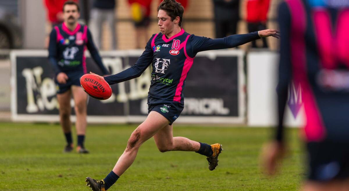 Jones playing for Launceston before being drafted to Adelaide. Picture by Phillip Biggs