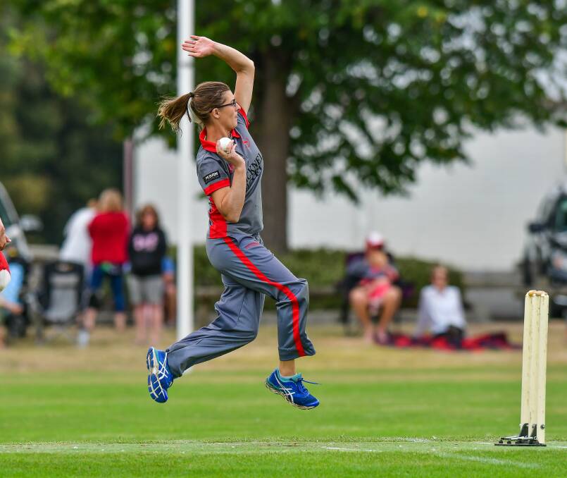 Natalie Curbishley starred with both bat and ball. Picture: Scott Gelston