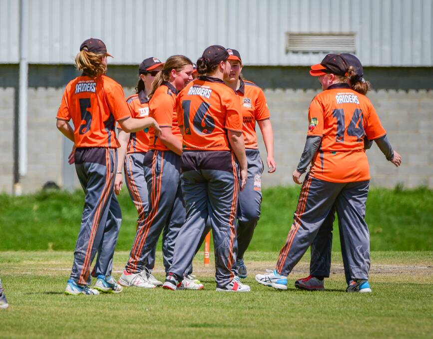 Good stuff: Greater Northern Raiders celebrate a wicket en route to victory last week. Picture: Paul Scambler