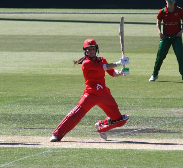 Courtney Webb in action for South Australia. Picture by Rick Smith