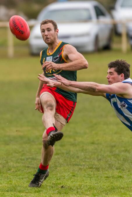 Bridgenorth's Nick McElwee proved his worth to the Parrots against Deloraine.