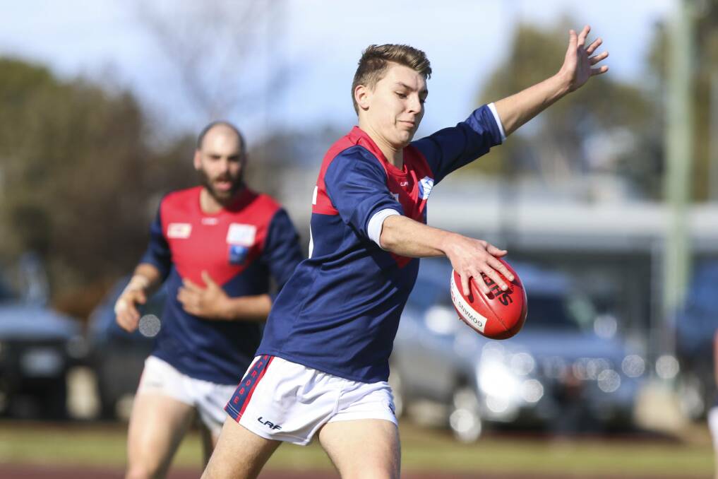 Silky: Former Latrobe star Tyler Kelly has received a good wrap from Lochy Dornauf. Picture: Cordell Richardson