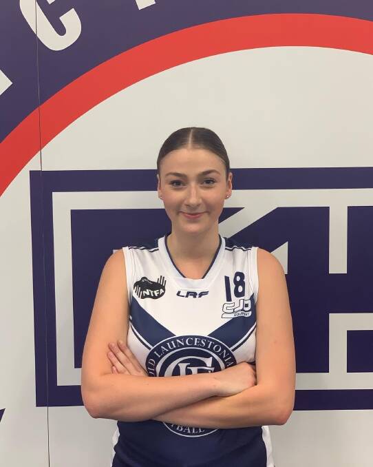 Ready to rock: Meg Cornish joins the Blues from North Launceston.