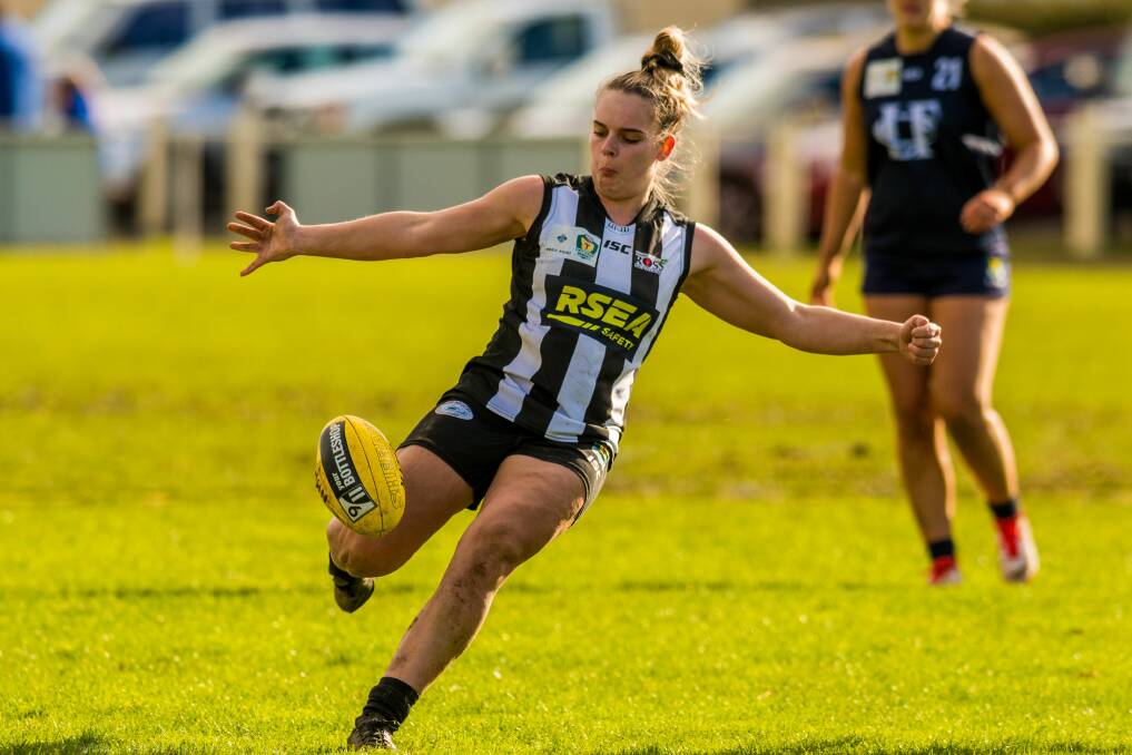 TOP TIER: Glenorchy's Sarah Skinner is a player that Ange Dickson is wary of. Picture: Phillip Biggs