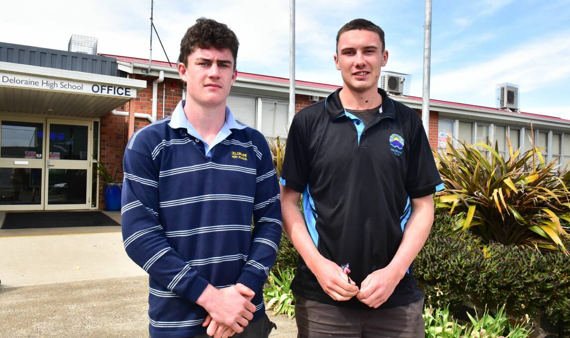 High Standards: Ryan Drake and Lachlan Gleeson have achieved highly in their sport. Picture: Neil Richardson