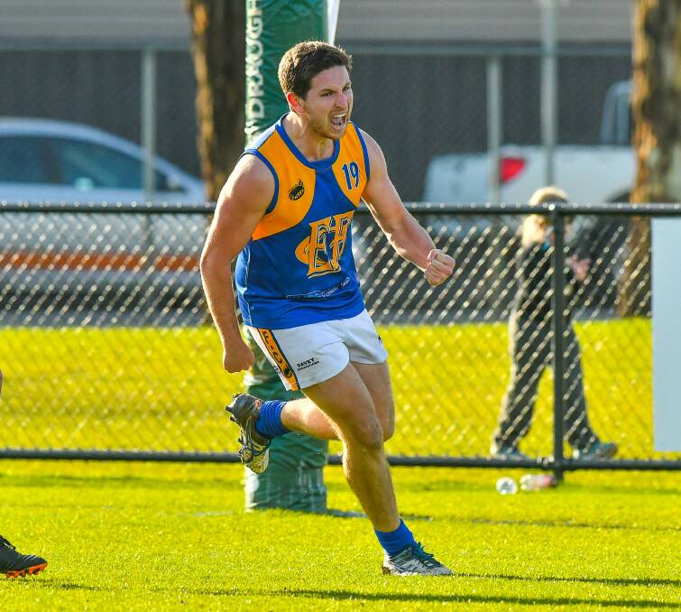 Leader: James Storay kicked five for the Eagles in their East Coast win.